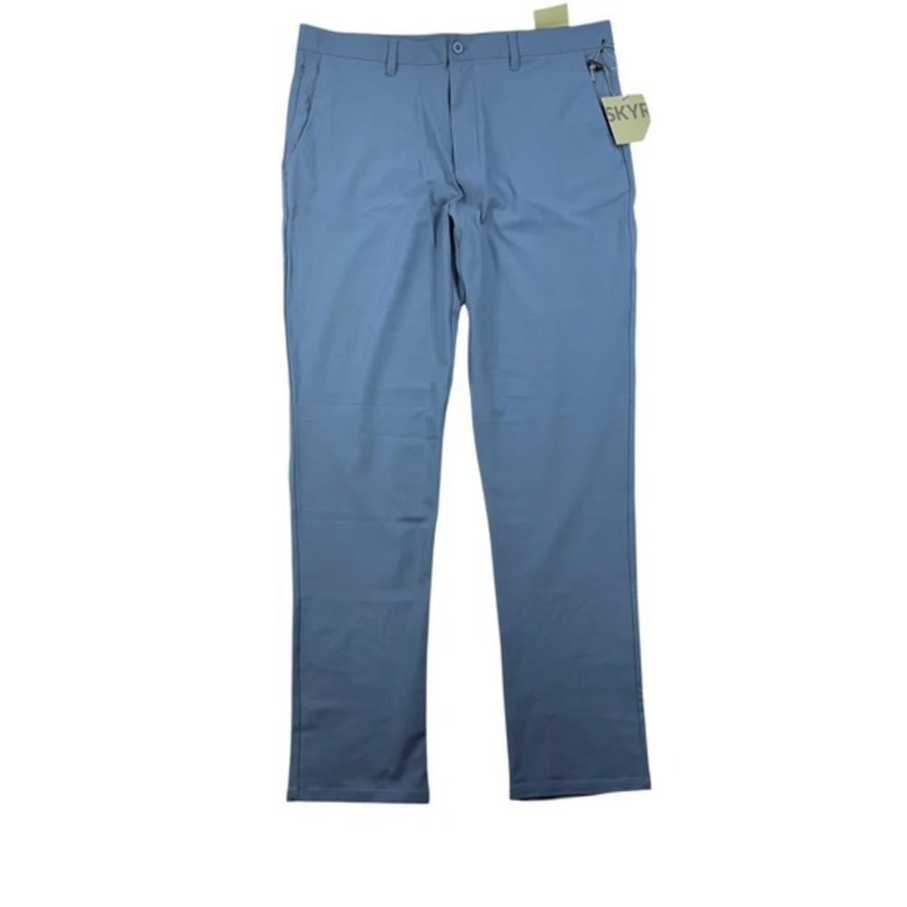 NWT Skyr trio dynasty Slim fit pant 36 x 32 dusty blue L/XL‎ Running